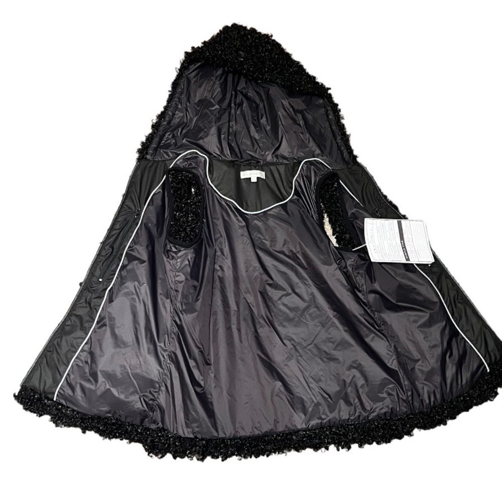 NWT Anatomie faux fur Hoodie Vest Size S in excellent condition 100% polyester - Picture 3 of 14